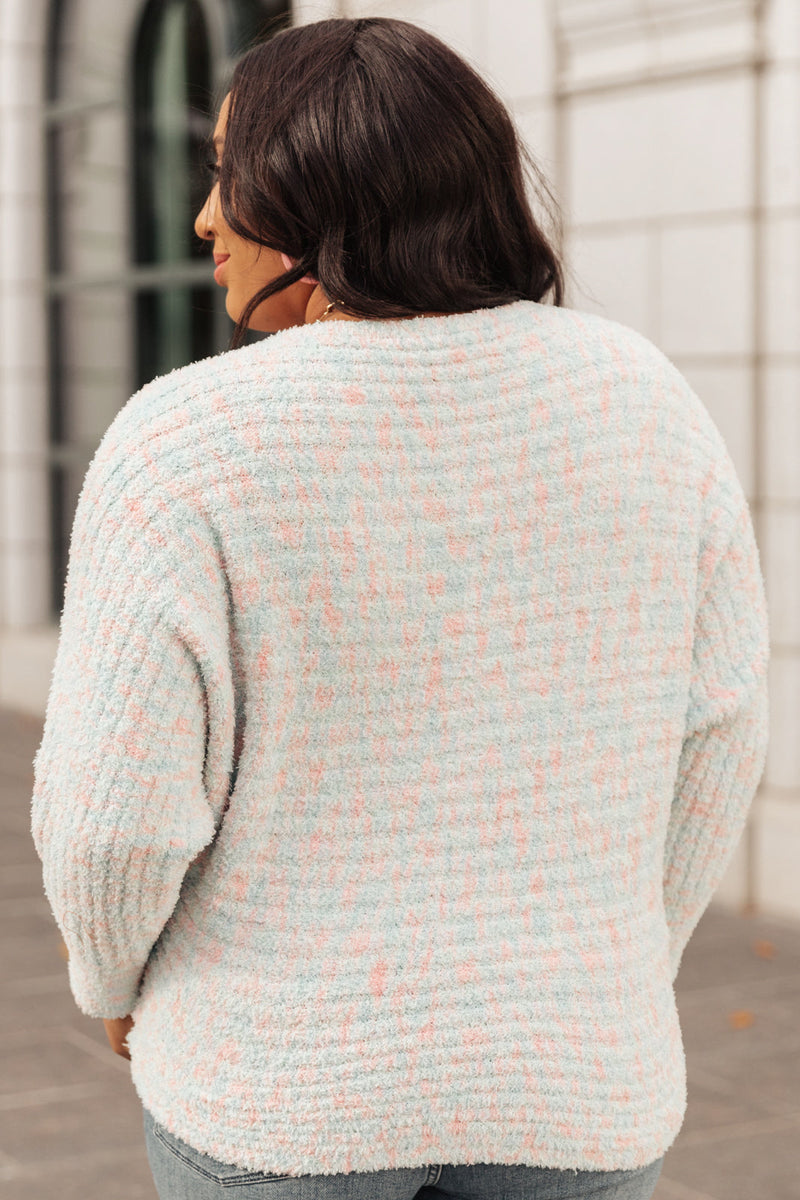 Cotton Candy Dream Sweater in Pink/Blue