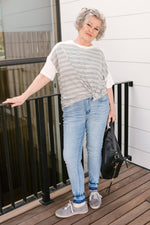 Cozy In Stripes Top