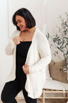 Cozy Nights Cardigan In Cream