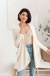 Cozy Nights Cardigan In Cream