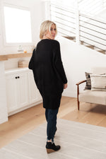 Cozy Nights Cardigan in Black