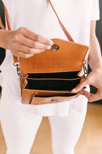 Croc Crossbody Bag