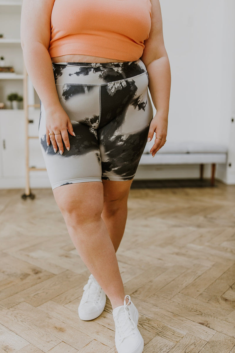 Crushin' It Tie Dye Biker Shorts