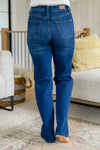 Judy Blue Daria Front Seam Wide Leg Trouser Jeans