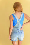 Judy Blue Devon Distressed Shortalls