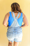 Judy Blue Devon Distressed Shortalls