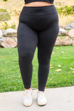 Don't Stray Away Full Length Leggings In Black