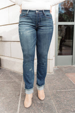 Judy Blue Double Trouble Midrise Boyfriend Jeans