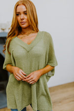 Dress For Success Oversized V-Neck Sweater