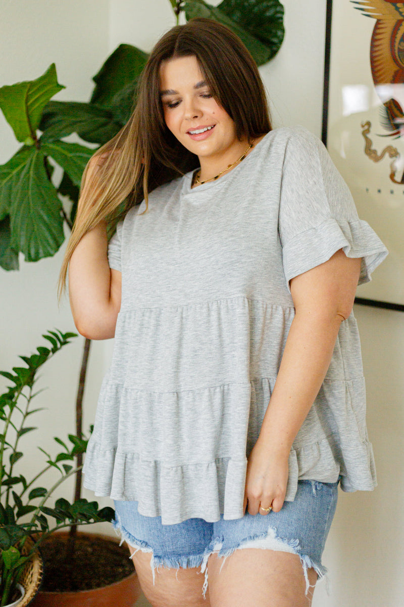 Endless Memories Tiered Babydoll Top