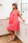 Exact Moment Dress in Coral