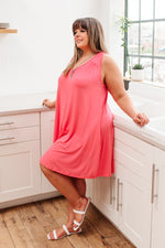 Exact Moment Dress in Coral