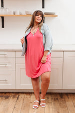 Exact Moment Dress in Coral