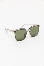 Eye On You Sunglasses in Smoke Green