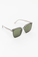 Eye On You Sunglasses in Smoke Green