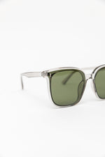 Eye On You Sunglasses in Smoke Green