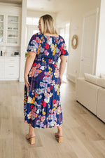Farmer's Market Floral Maxi Dress