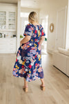 Farmer's Market Floral Maxi Dress