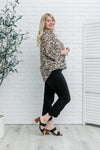 Felicity Animal Print Blouse