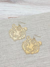 PREORDER: Filigree Tiger Dangle Earrings in Two Colors