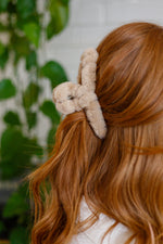 First Crush Hair Clip in Khaki