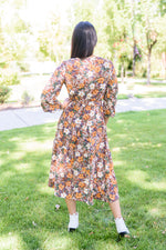 Floral Vibrations Dress