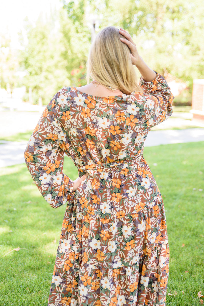 Floral Vibrations Dress