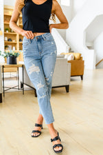 Judy Blue Florence High Waist Destroyed Boyfriend Jeans