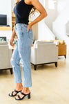 Judy Blue Florence High Waist Destroyed Boyfriend Jeans