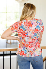 Flowers Everywhere Floral Top