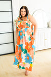 Forget Me Not Floral Maxi Dress