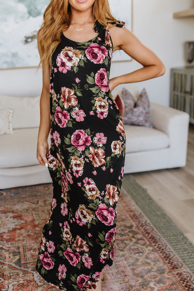 Fortuitous in Floral Maxi Dress