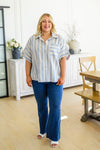 Judy Blue Francine High Rise Tummy Control Flared Jeans