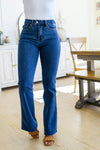 Judy Blue Francine High Rise Tummy Control Flared Jeans