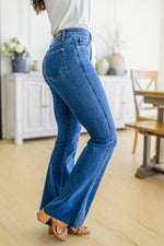 Judy Blue Francine High Rise Tummy Control Flared Jeans