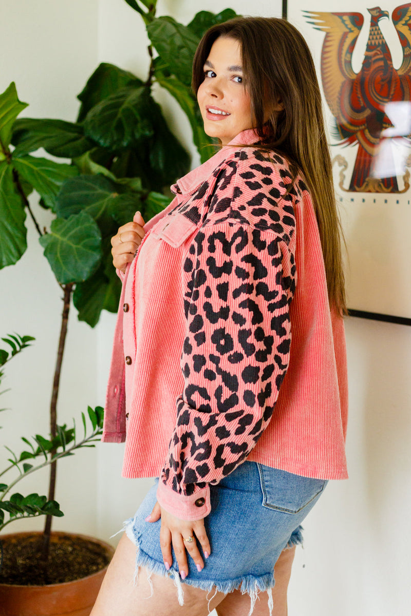 Free Spirit Animal Print Jacket