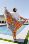 PREORDER: Luxury Beach Towel in Boho Medallion