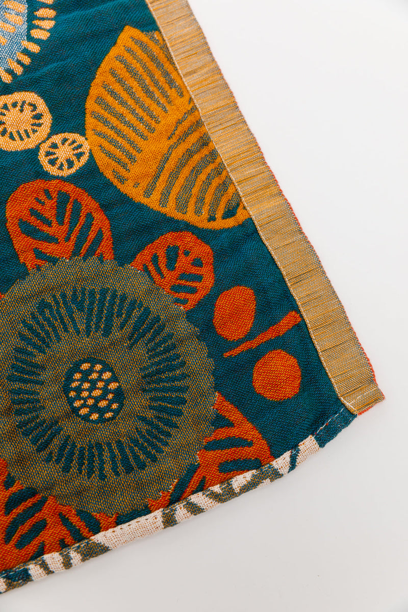 PREORDER: Luxury Beach Towel in Bright Retro Floral