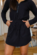 Getting Out Long Sleeve Hoodie Romper