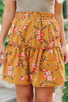 Golden Blooms Skirt