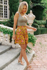 Golden Blooms Skirt