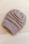 Got You Covered Beanie In Taupe