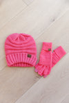 Got You Covered Beanie In Candy Pink