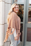 Hanging For The Weekend Poncho In Mocha