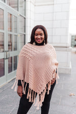 Hanging For The Weekend Poncho In Mocha