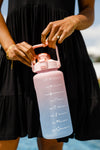 Happy Hydrations Water Bottles Pink