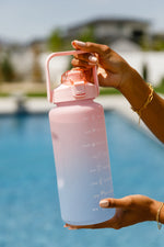 Happy Hydrations Water Bottles Pink