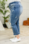 Judy Blue Harley Distressed Ankle Hem Jeans