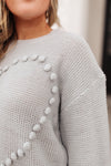 Heart Warmer Sweater in Gray