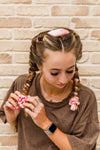 Heatless Curling Headband & Scrunchie Set